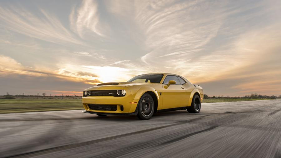  Dodge Challenger SRT Demon HPE1000 by Hennessey 2018 года  (фото 16 из 30)